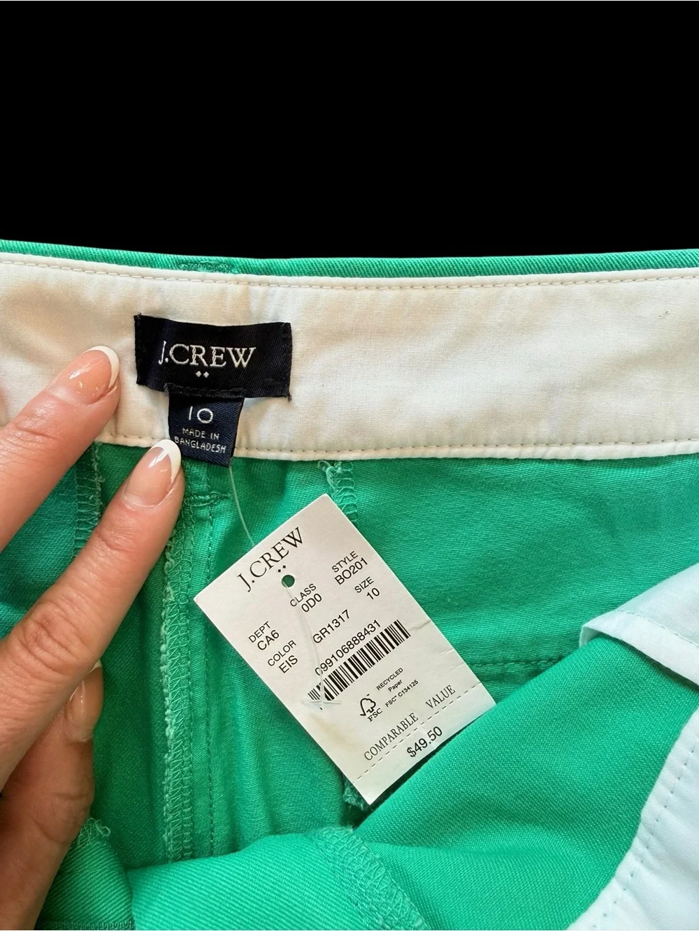 J. Crew classic crew